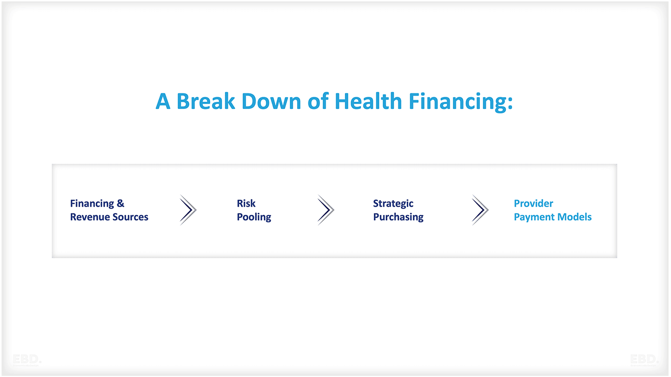 Health Financing Explained: Provider Payment Models